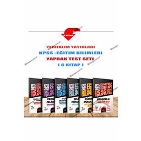 KPSS EĞITIM BILIMLERI YAPRAK TEST - KOMISYON (ISBN:9789756091760)