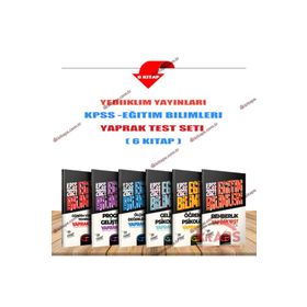KPSS EĞITIM BILIMLERI YAPRAK TEST - KOMISYON (ISBN:9789756091760)