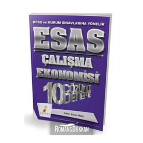 KPSS Esas Çalışma Ekonomisi 10 Çözümlü Deneme Erhan Arda Pelikan Tıp Teknik Yayınları