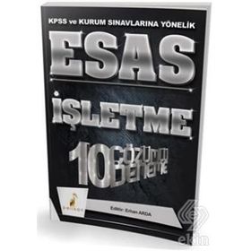 KPSS Esas İşletme 10 Çözümlü Deneme Erhan Arda Pelikan Tıp Teknik Yayınları
