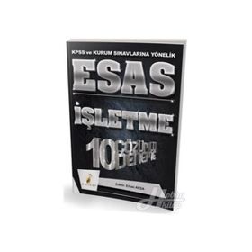 KPSS Esas İşletme 10 Çözümlü Deneme Erhan Arda Pelikan Tıp Teknik Yayınları