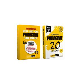 KPSS Ezberbozan Paragraf Soru ve Deneme Seti 2 Kitap - Pegem Yayınları