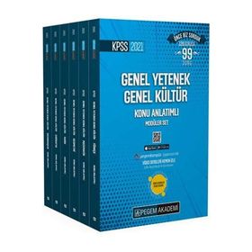 KPSS GENEL KÜLTÜR GENEL YETENEK MODÜLER SET KONU ANLATIMLI - TURGUT MEŞE