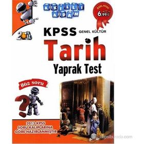 KPSS Genel Kültür Tarih Yaprak Test - kollektif