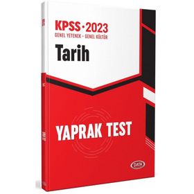 KPSS Genel Kültür Tarih Yaprak Test - kollektif