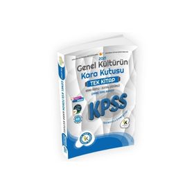 Kpss Genel Kültürün Kara Kutusu Tek Kitap Konu Özetli Dijital Çözümlü Soru Bankası