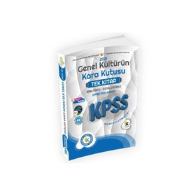 Kpss Genel Kültürün Kara Kutusu Tek Kitap Konu Özetli Dijital Çözümlü Soru Bankası