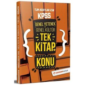 KPSS Genel Yetenek Genel Kültür 7 Günde Genel Tekrar Soru Bankası-Uzman Kariyer Yayınları
