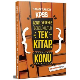 KPSS Genel Yetenek Genel Kültür 7 Günde Genel Tekrar Soru Bankası-Uzman Kariyer Yayınları