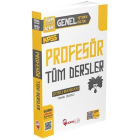KPSS Genel Yetenek Genel Kültür Profesör Çözümlü Soru Bankası Hoca Kafası Yayınları