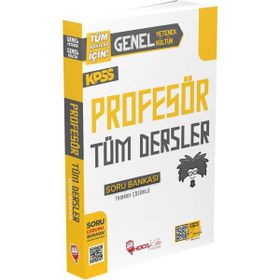 KPSS Genel Yetenek Genel Kültür Profesör Çözümlü Soru Bankası Hoca Kafası Yayınları