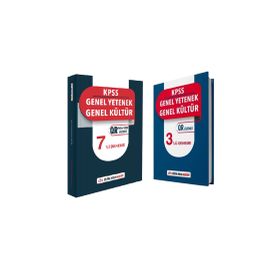 KPSS Genel Yetenek Genel Kültür QR Çözümlü 3`lü ve 7`li Deneme İkili Set - Dijital Hoca