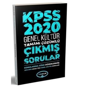 Kpss Genel Yetenek Genel Kültür Tamamı Çözümlü Konularına Göre Çıkmış Sorular 2020 Yediiklim Yayınları