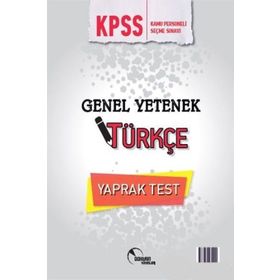 KPSS Genel Yetenek Türkçe Yaprak Test - Doktrin Yayınları