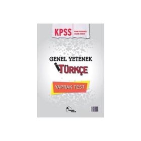 KPSS Genel Yetenek Türkçe Yaprak Test - Doktrin Yayınları