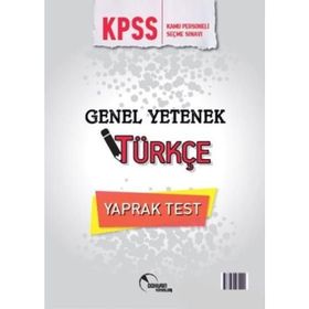 KPSS Genel Yetenek Türkçe Yaprak Test - Doktrin Yayınları