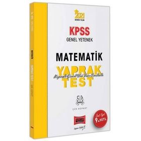 KPSS GENEL YETENEK YAPRAK TEST - KOMISYON