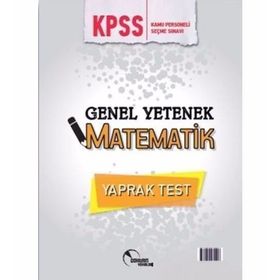 KPSS GENEL YETENEK YAPRAK TEST - KOMISYON