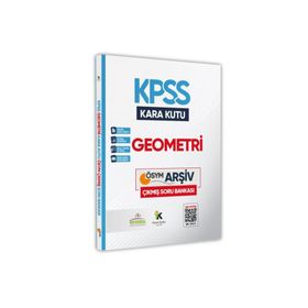 KPSS Geometrinin Kara Kutusu Konu Özetli Dijital Çözümlü ÖSYM Çıkmış Soru Havuzu Bankası - İnformal Yayınları