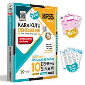 KPSS GY-GK Ön Lisans ÖSYM Tüm Arşiv Seçme Kolay Orta Çıkmış Karma Karakutu Çözümü içinde 10'lu Deneme - İnformal Yayınları