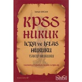 KPSS İCRA VE İFLAS HUKUKU - İSMAİL ERCAN