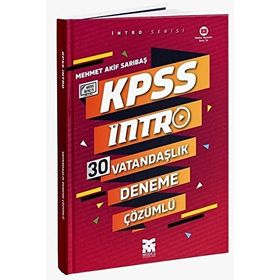 KPSS İntro 30 Vatandaşlık Deneme Çözümlü