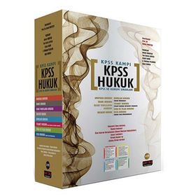 KPSS Kampı Hukuk KPSS ve Tüm Kurum Sınavları İçin Modüler Set Savaş Yayınları 2018