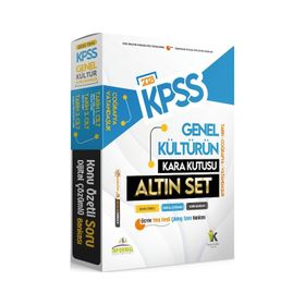 KPSS Kara Kutu Genel Kültür Altın Set Konu Özetli Dijital Çözümlü 5'li ÖSYM Çıkmış Soru Bankası - İnformal Yayınları
