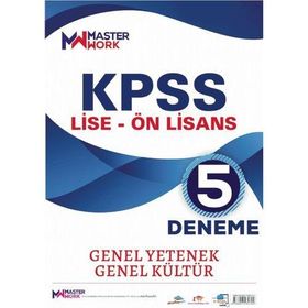 KPSS Lise-Ön Lisans-Genel Yetenek - Genel Kültür 5 Deneme