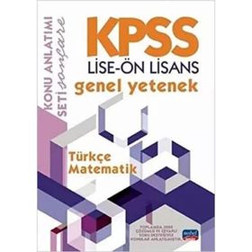 KPSS Lise-Ön Lisans Genel Yetenek Konu Anlatımı / Türkçe - Matematik