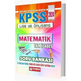 KPSS Lise Ön Lisans Matematik Tam İsabet Soru Bankası