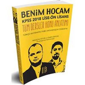 KPSS Lise Ön Lisans Tüm Dersler Konu Anlatımı - Benim Hocam Yayınları