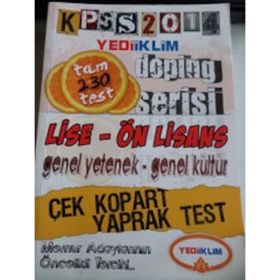 KPSS LISE/ÖNLISANS KONU ANLATIMLI GENEL KÜLTÜR GENEL YETENEK - KOLEKTIF