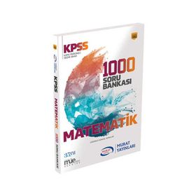 KPSS Matematik 1000 Soru Bankası - 1092 Murat Yayınları