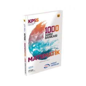 KPSS Matematik 1000 Soru Bankası - 1092 Murat Yayınları
