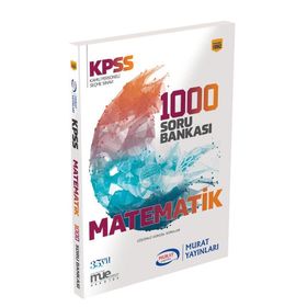 KPSS Matematik 1000 Soru Bankası Murat Yayınları