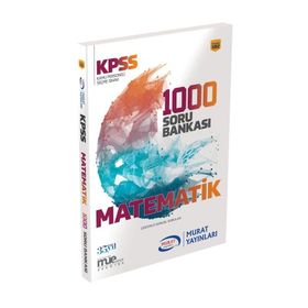 KPSS Matematik 1000 Soru Bankası Murat Yayınları