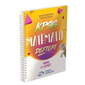 KPSS Matematik Defteri Murat Yayınları