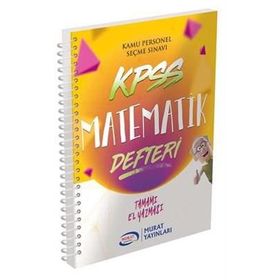 KPSS Matematik Defteri Murat Yayınları