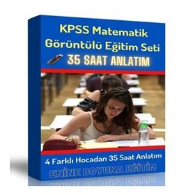 KPSS MATEMATIK GÖRÜNTÜLÜ EĞITIM SETI (19 DVD) - KOMISYON