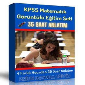 KPSS MATEMATIK GÖRÜNTÜLÜ EĞITIM SETI (19 DVD) - KOMISYON