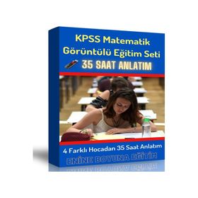 KPSS MATEMATIK GÖRÜNTÜLÜ EĞITIM SETI (19 DVD) - KOMISYON