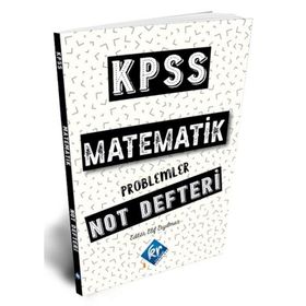 KPSS Matematik-Problemler Not Defteri-KR Akademi