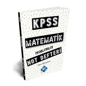 KPSS Matematik-Problemler Not Defteri-KR Akademi