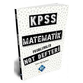 KPSS Matematik-Problemler Not Defteri-KR Akademi