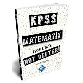 KPSS Matematik-Problemler Not Defteri-KR Akademi