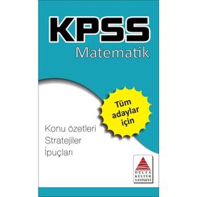 KPSS Matematik Strateji Kartları Tuncay Birinci Delta Kültür Yayınevi