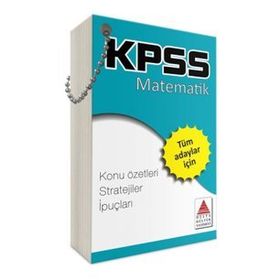 KPSS Matematik Strateji Kartları Tuncay Birinci Delta Kültür Yayınevi