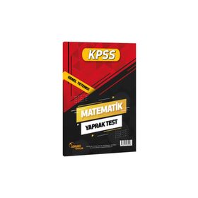 KPSS Matematik Yaprak Test-Doktrin Yayınları