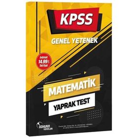 KPSS Matematik Yaprak Test-Doktrin Yayınları